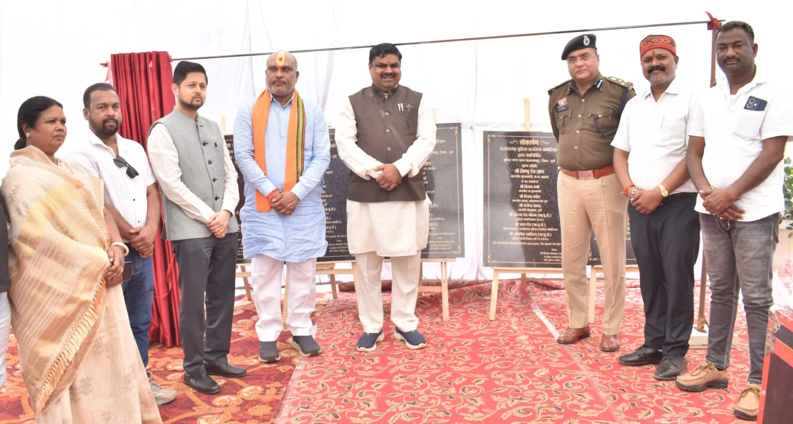 मुख्यमंत्री विष्णुदेव साय ने दुर्ग जिले में पुलिस के नवनिर्मित आवासों एवं भवनों का किया वर्चुअल उद्घाटन