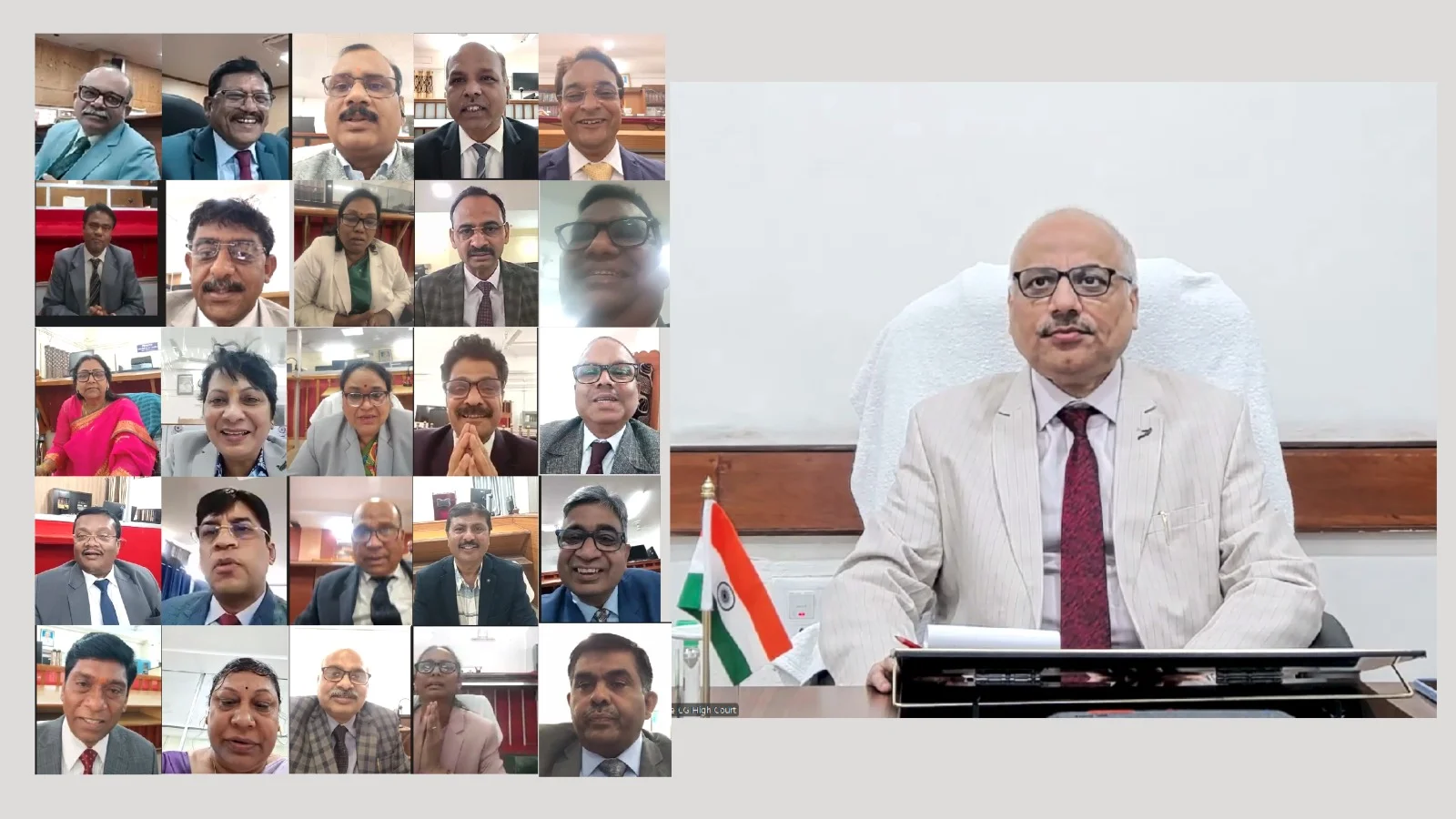 दुर्ग में वर्ष 2026 की पहली राष्ट्रीय लोक अदालत का शुभारंभ, 71 लाख से अधिक प्रकरणों का हुआ निराकरण