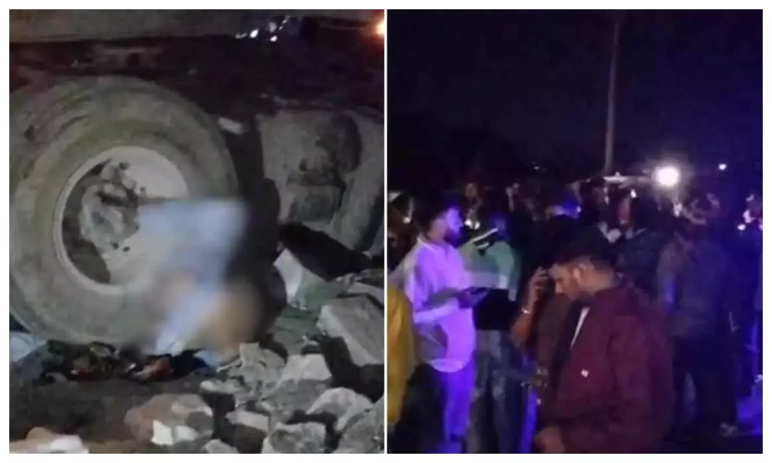 नीमच सड़क हादसा: बेकाबू ट्रेलर ने बाइक सवार दो युवकों को कुचला, मौके पर मौत