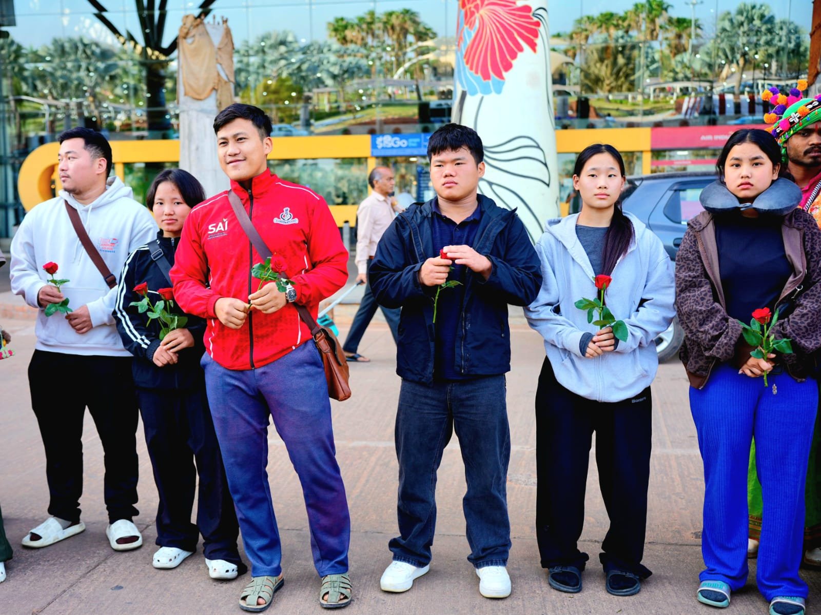 खेलो इंडिया ट्राइबल गेम्स के लिए खिलाड़ियों का छत्तीसगढ़ पहुंचना शुरू