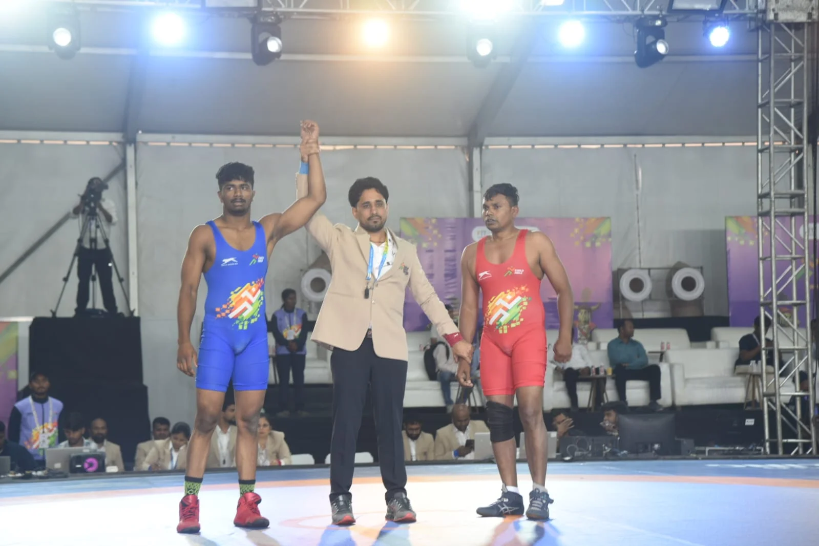 खेलो इंडिया ट्राइबल गेम्स-2026: सरगुजा में कुश्ती स्पर्धा की शानदार शुरुआत