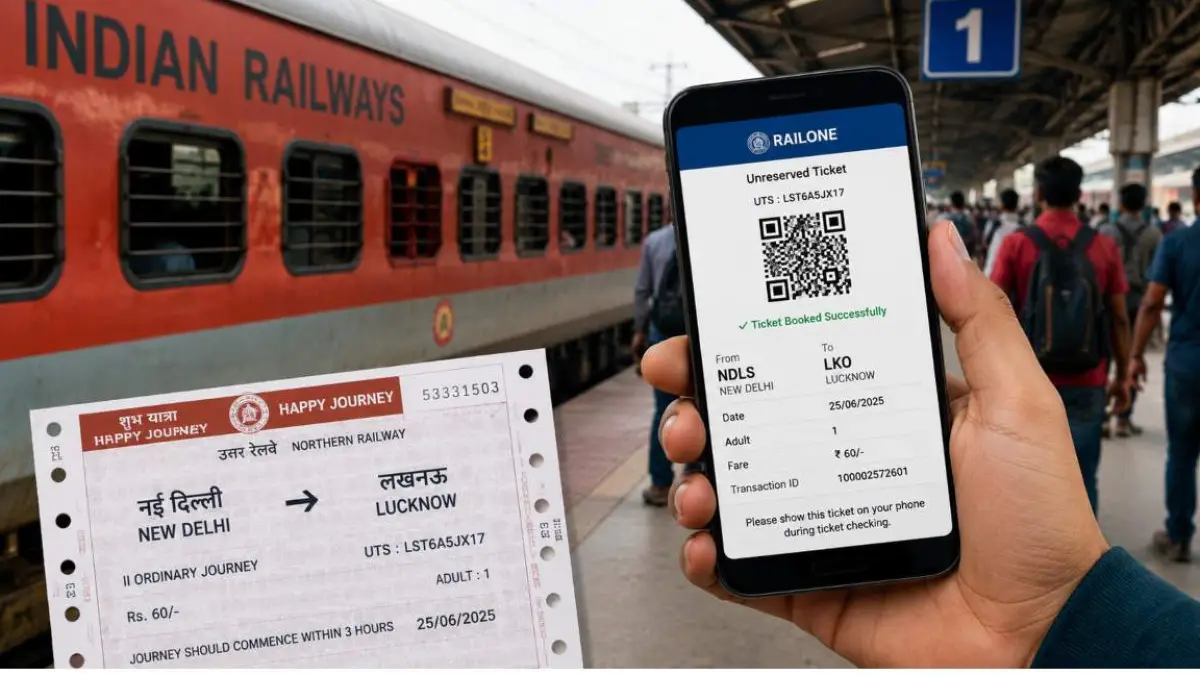 स्क्रीनशॉट या व्हाट्सऐप टिकट नहीं चलेगा, ट्रेन में सफर से पहले जान लें नया नियम