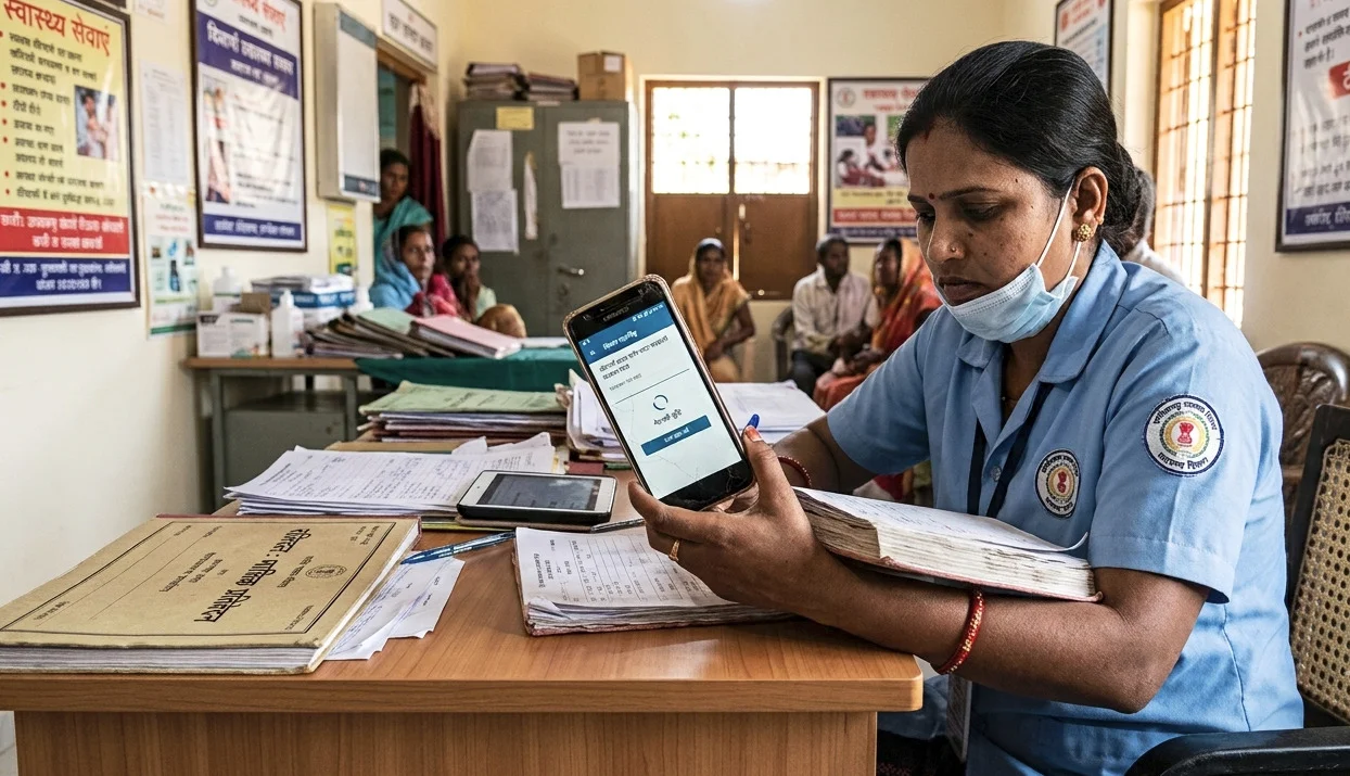 डिजिटल रिपोर्टिंग के बोझ तले दबे स्वास्थ्य कर्मी, मोबाइल और डेटा भत्ता देने की उठी पुरजोर मांग डिजिटल रिपोर्टिंग के बोझ तले दबे स्वास्थ्य कर्मी, मोबाइल और डेटा भत्ता देने की उठी पुरजोर मांग