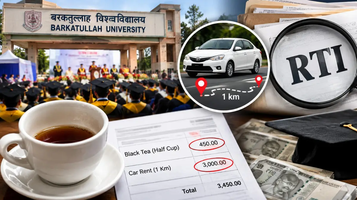 आधी कप चाय ₹450, 1 किमी कार का किराया ₹3 हजार! BU के दीक्षांत समारोह के बिल पर उठे सवाल