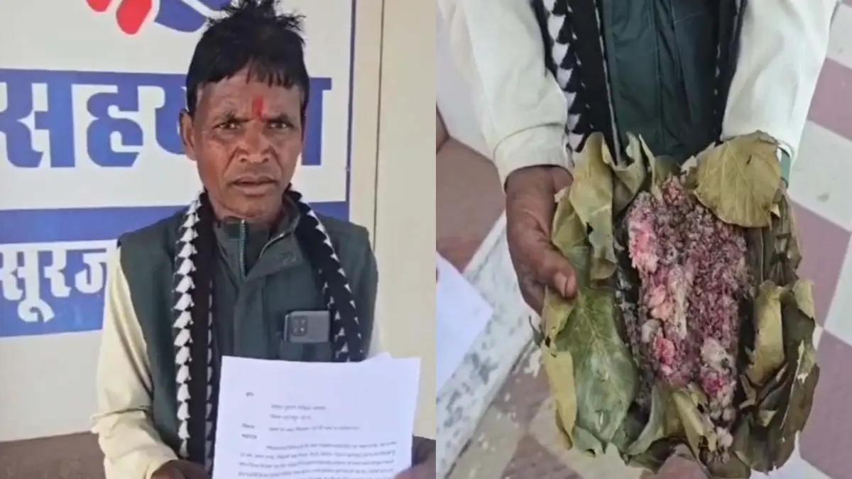 आठ दिनों से खाना लेकर थाना पहुंच रहा युवक, खाने में जहर होने की आशंका