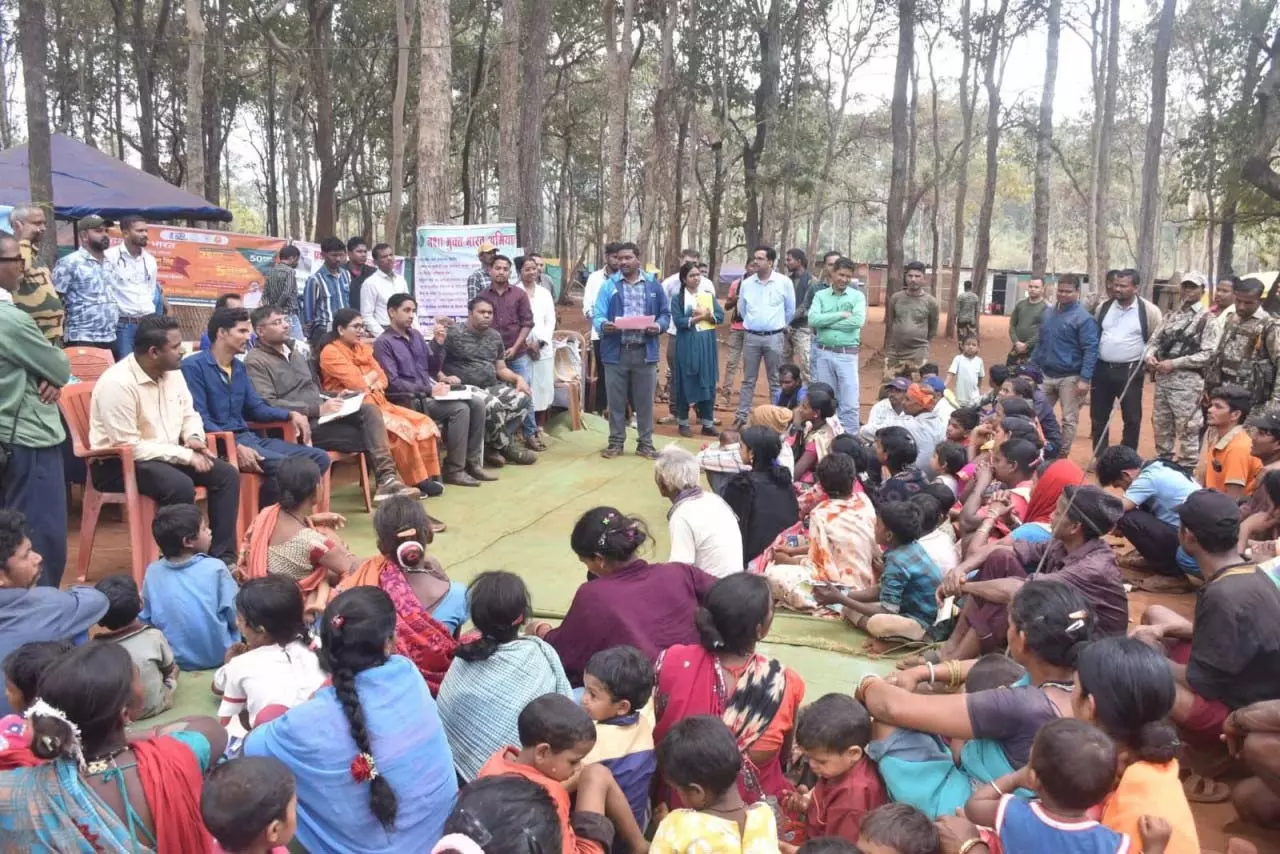 सुदूर गांवों में पहुंच रही हैं स्वास्थ्य सेवाएं, 107 ग्रामीणों को मिला उपचार