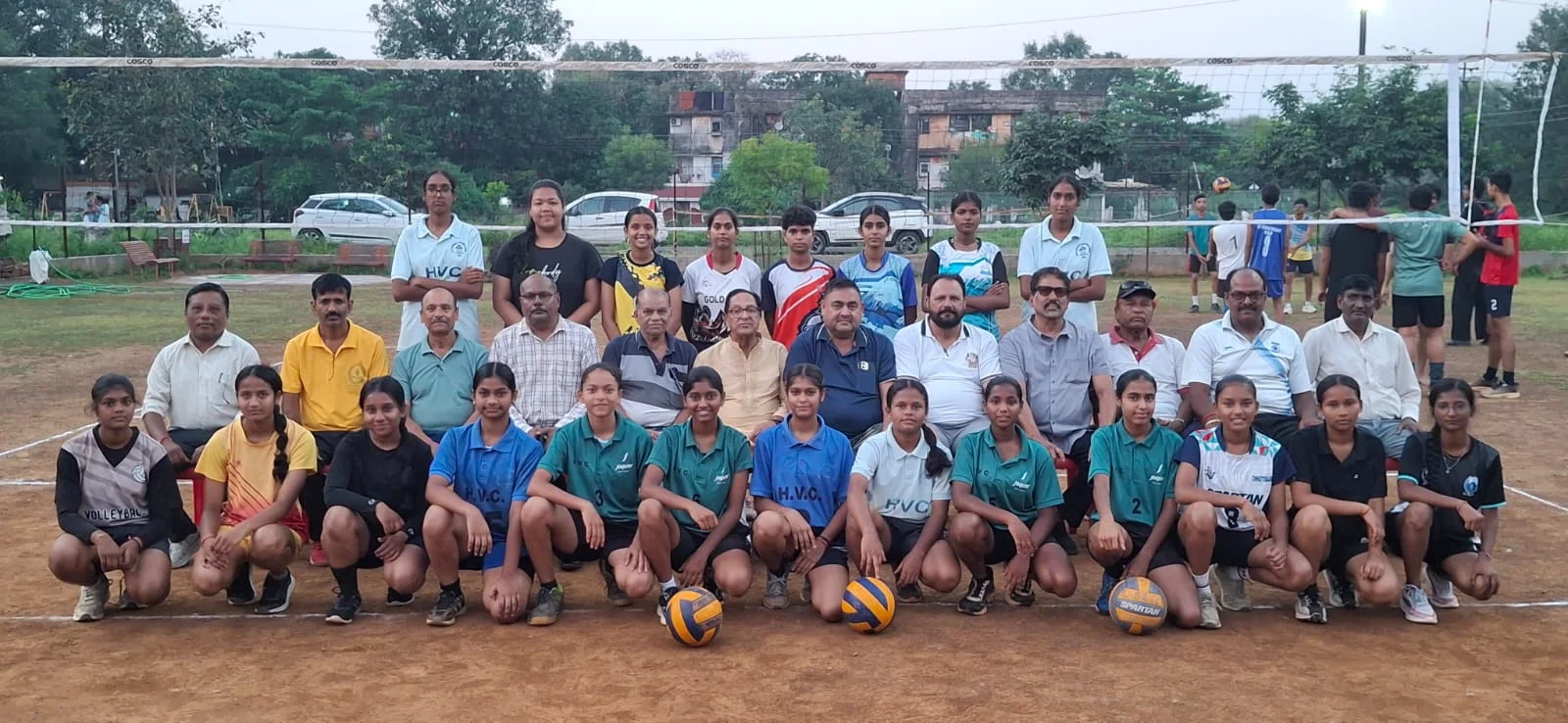 दुर्ग जिला वॉलीबॉल चयन ट्रायल संपन्न