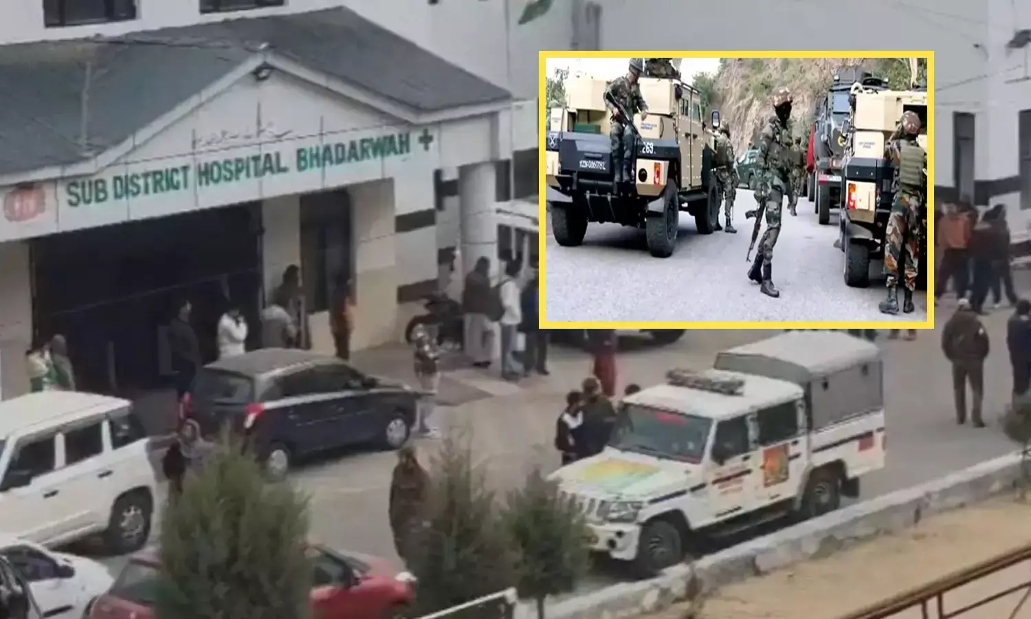 जम्मू-कश्मीर के डोडा में बड़ा हादसा: 200 फीट गहरी खाई में गिरी सेना की गाड़ी, 10 जवान शहीद, कई घायल