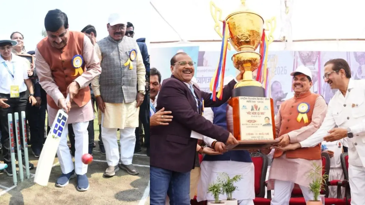 राष्ट्रीय दिव्यांगजन क्रिकेट खेल महोत्सव-2026: नॉट आउट @100 का CM मोहन यादव ने किया शुभारंभ