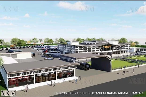 धमतरी में बनेगा भव्य एवं अत्याधुनिक हाईटेक बस स्टैंड