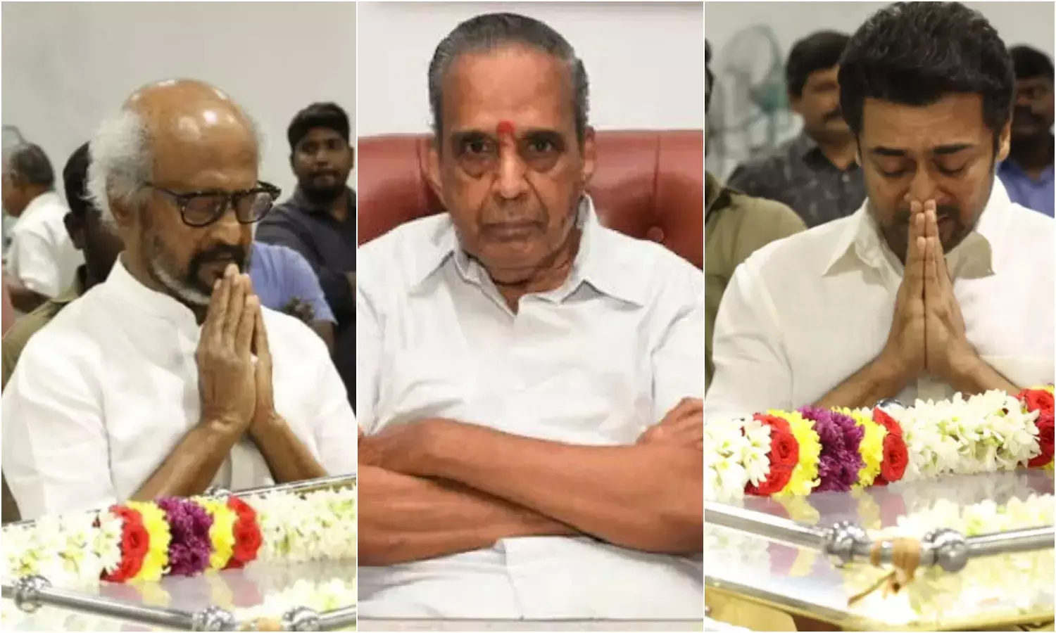 दिग्गज प्रोड्यूसर एवीएम सरवनन का निधन: रजनीकांत ने दी भावुक श्रद्धांजलि, अंतिम दर्शन कर रो पड़े एक्टर सूर्या