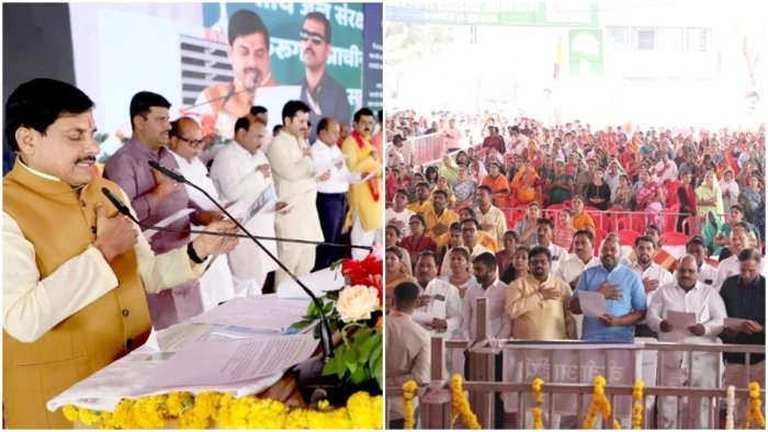 मुख्यमंत्री डॉ. मोहन यादव ने इंदौर से किया प्रदेशव्यापी जल गंगा संवर्धन अभियान का शुभारंभ