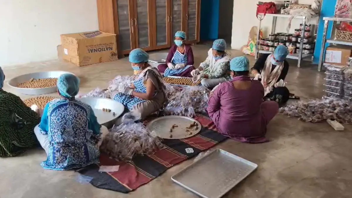 अंतराष्ट्रीय महिला दिवस पर विशेष : मोदक लड्डू समूह की महिलाएं पौष्टिक लड्डू बनाकर गर्भवती महिलाओं को कर रही वितरित अंतराष्ट्रीय महिला दिवस पर विशेष : मोदक लड्डू समूह की महिलाएं पौष्टिक लड्डू बनाकर गर्भवती महिलाओं को कर रही वितरित