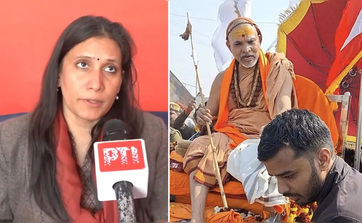 मौनी अमावस्या पर बग्घी विवाद: शंकराचार्य अविमुक्तेश्वरानंद पर कार्रवाई के मुड में प्रशासन