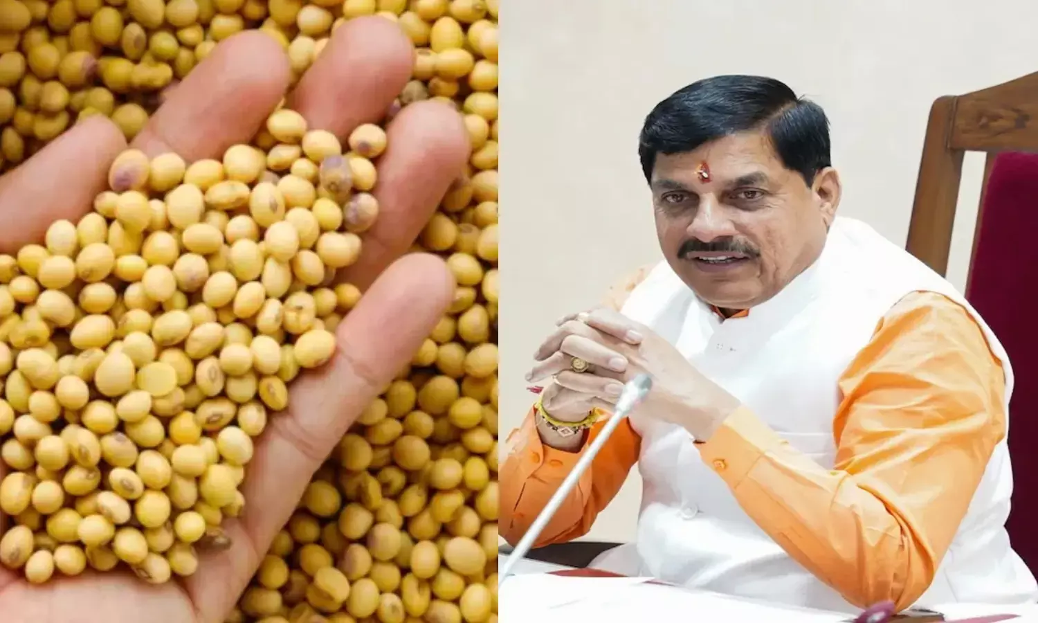 किसानों को बड़ी राहत: सरकार ने बढ़ाई भावांतर योजना की राशि, सोयाबीन का मॉडल रेट 4458 रुपये क्विंटल पहुंचा